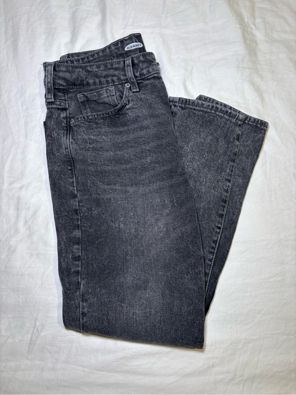 Old Navy OG Straight-Leg Jeans in Washed Black